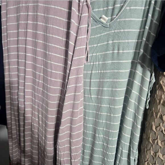 Wishlist striped maxi dress sleeveless pockets size small - Picture 11 of 13